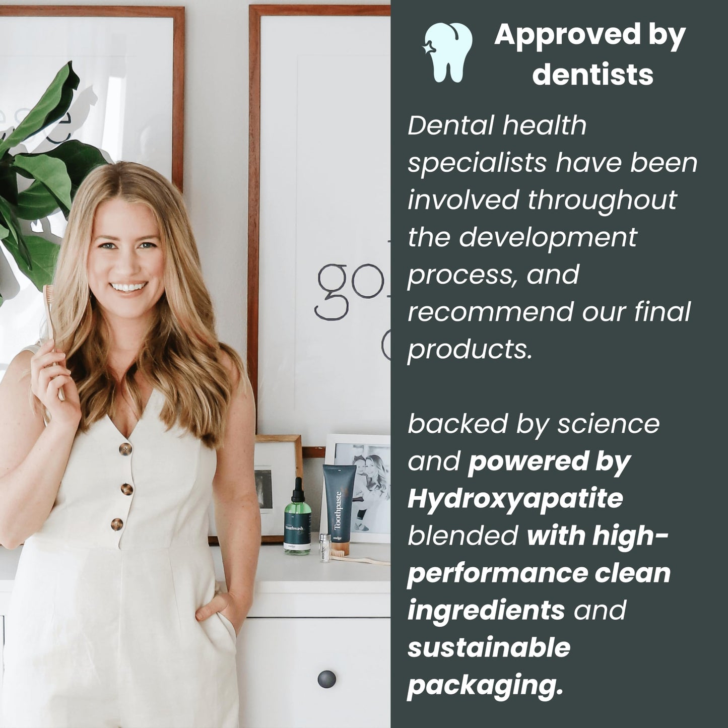 Nudge 10% Nano Hydroxyapatite Toothpaste – Remin+ Formula, Fluoride-Free, SLS-Free, Mint, 4 oz Pack of 2