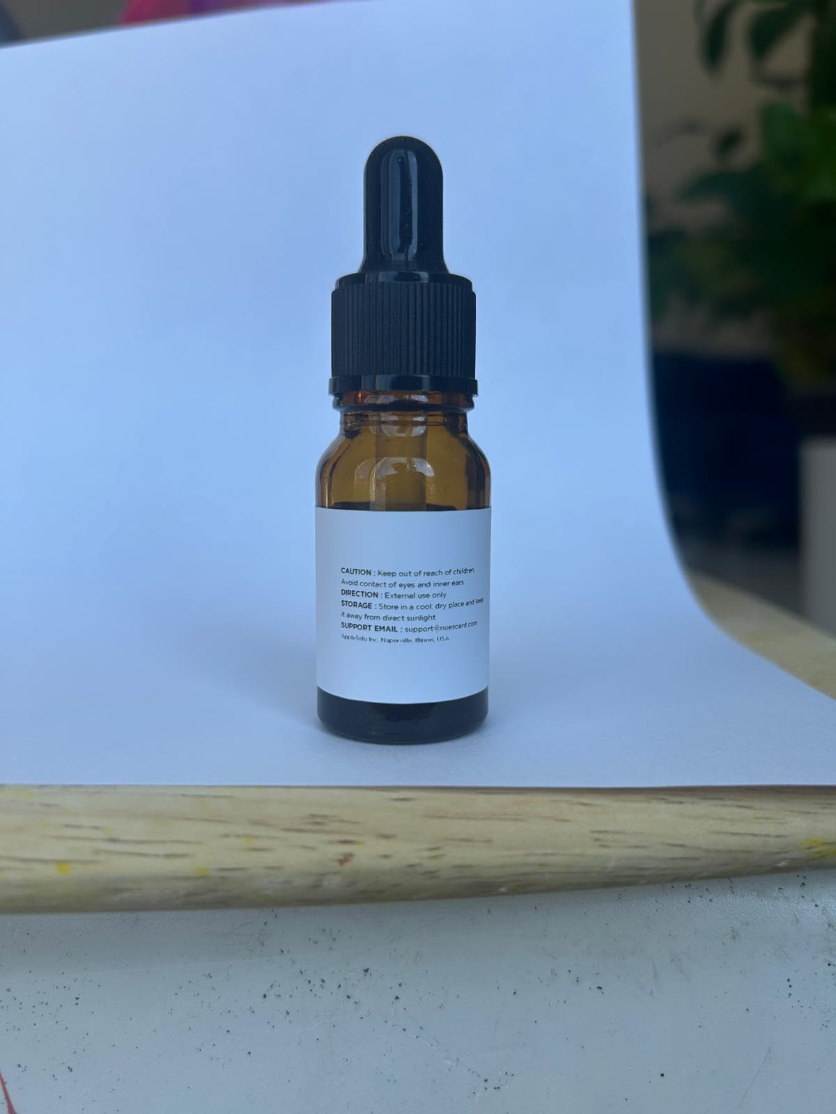 NueScent White Tea & Thyme Aroma Oil for Scent Diffusers – Vegan, Non-GMO, Cruelty Free