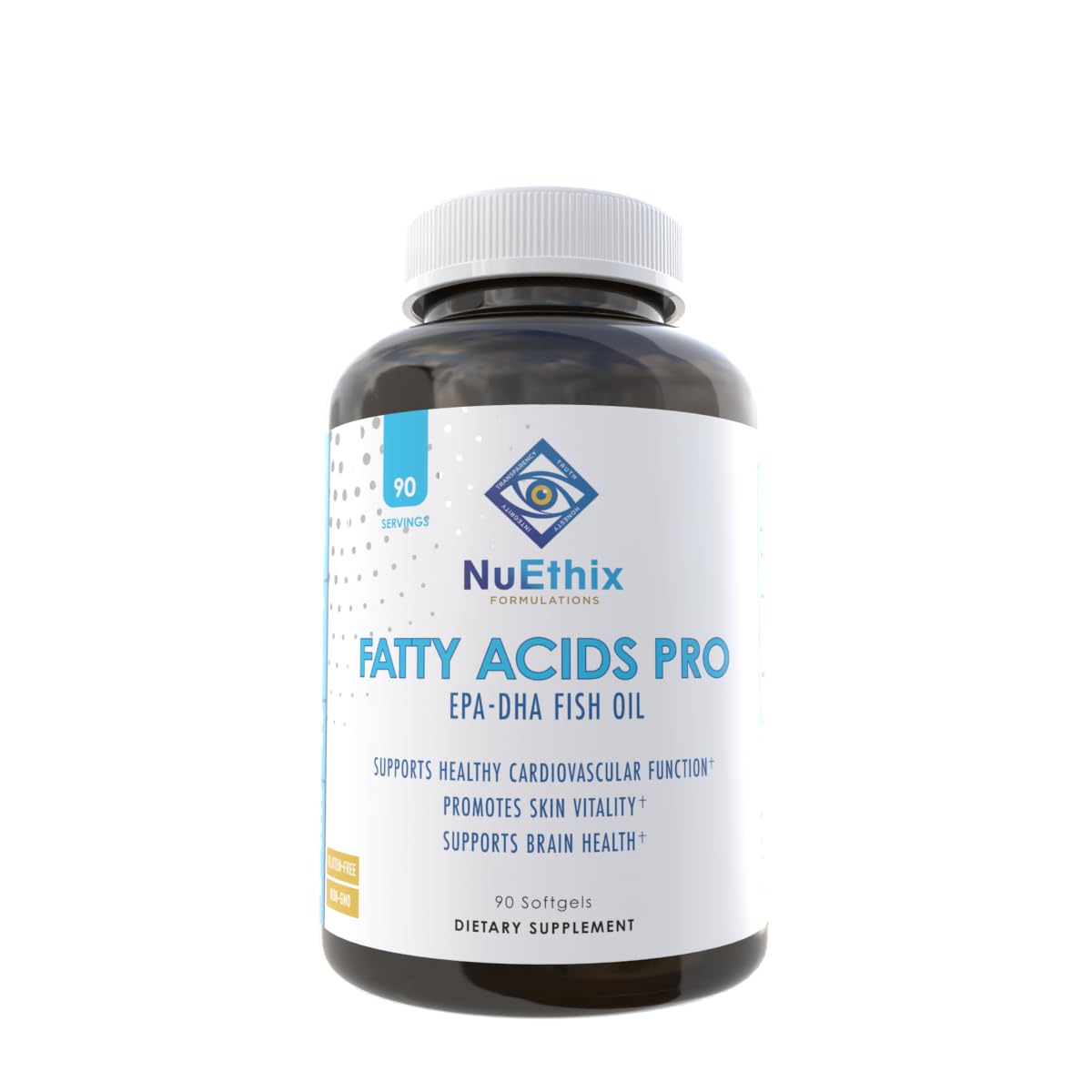 NuEthix Formulations Fatty Acids Pro EPA-DHA Fish Oil - 90 Gel Capsules