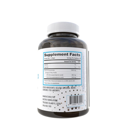 NuEthix Formulations Fatty Acids Pro EPA-DHA Fish Oil - 90 Gel Capsules