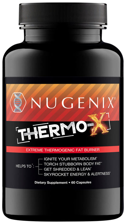 Nugenix Thermo-X Thermogenic Fat Burner for Men – Extreme Metabolic Accelerator, 60 Count