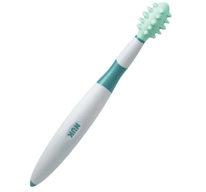 NUK Massage Brush | Pack of 1 | Made in Germany | White