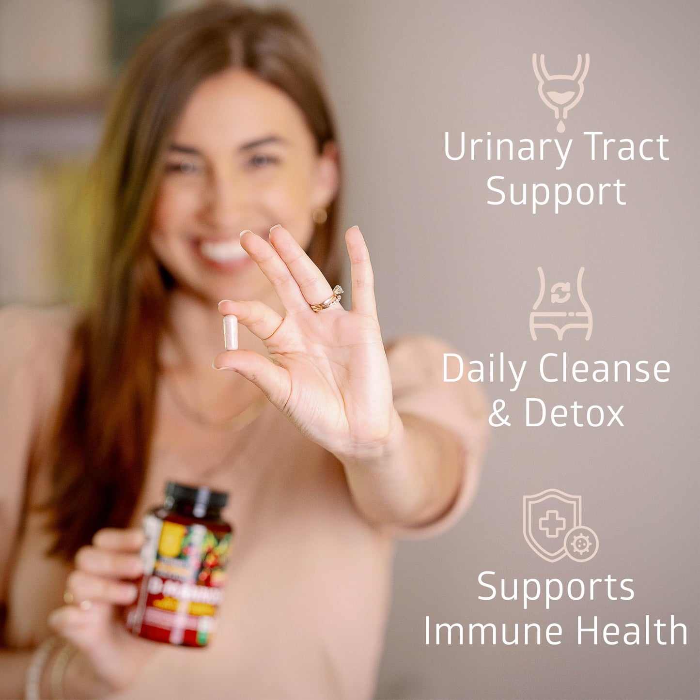 Number One Nutrition D-Mannose 1350mg – Urinary Tract Health, 120 Count