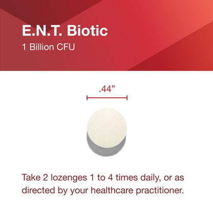 PROTOCOL FOR LIFE BALANCE E.N.T. Biotic Probiotic Lozenge – 1B CFU, Oral & Throat Health, 60 Lozenges