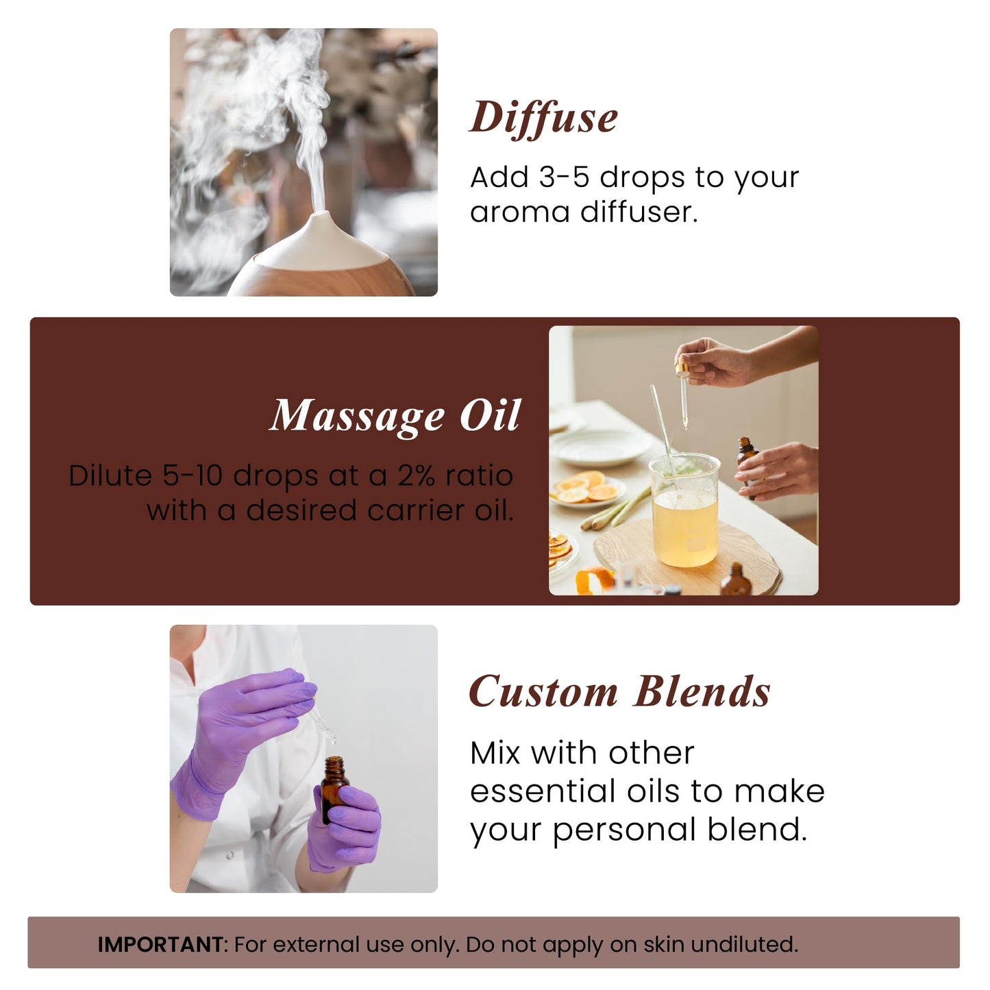 Handcraft Blends Nutmeg Essential Oil 1oz - 100% Pure & Natural
