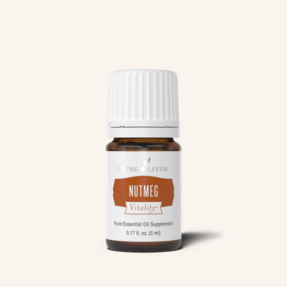 Young Living Nutmeg Vitality Essential Oil for Cooking - 5 ml | Spicy Flavor, Antioxidant Support, Immune System Potential