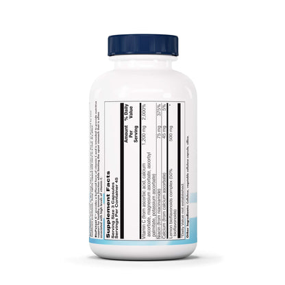 Nutra BioGenesis BioPotent C Vitamin C Capsules – Immune Support, 1200 mg, Vegan, 135 Vegetarian Capsules