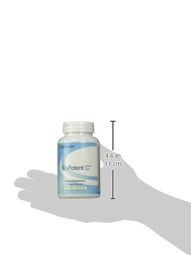 Nutra BioGenesis BioPotent C Vitamin C Capsules – Immune Support, 1200 mg, Vegan, 135 Vegetarian Capsules