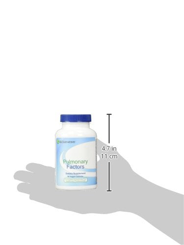 Nutra BioGenesis Pulmonary Factors – NAC & Boswellia Capsules for Digestive Support & Joint Comfort – 90 Veggie Capsules