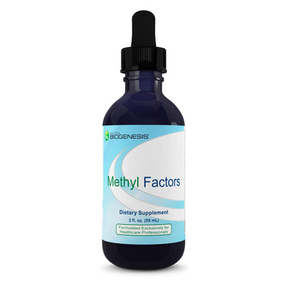 Nutra Biogenesis Methyl Factors – Vitamin B12 & Methylfolate Drops (Sugar-Free Sublingual) 2 fl oz