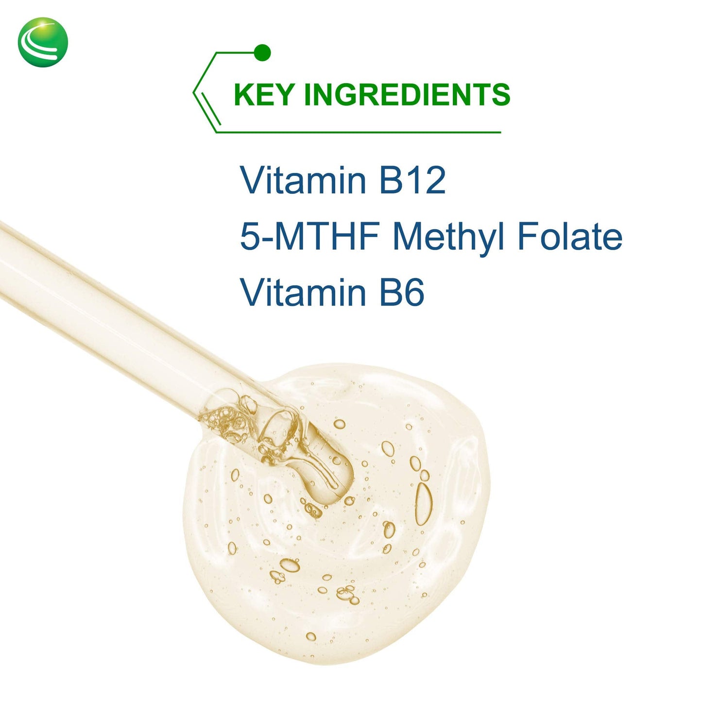 Nutra Biogenesis Methyl Factors – Vitamin B12 & Methylfolate Drops (Sugar-Free Sublingual) 2 fl oz