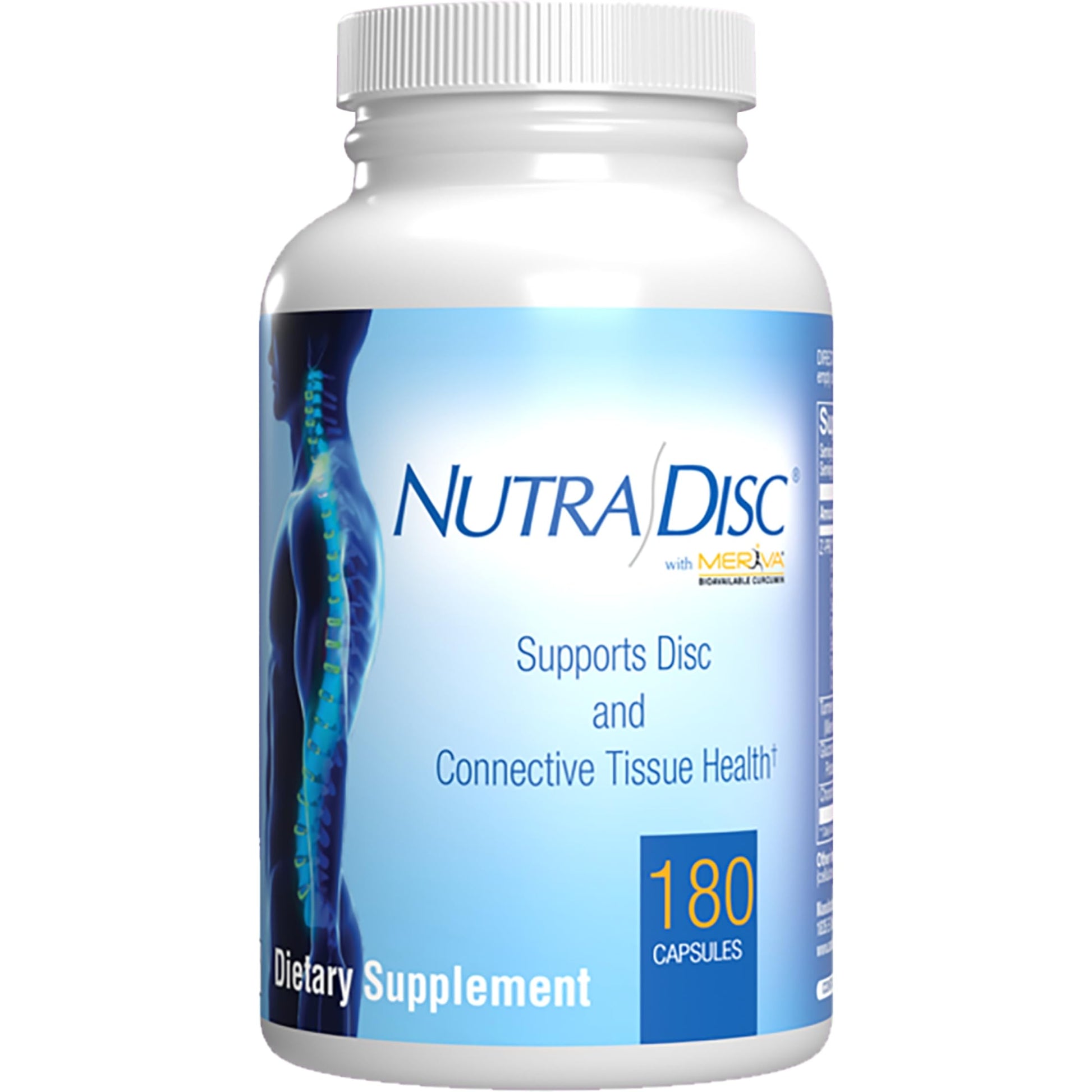 Nutra Disc & Joint Support - Clinically Formulated Cartilage, Ligament & Tendon Supplement with Meriva Curcumin, Glucosamine & Chondroitin - 90 Servings BritishVita | Premium UK Vitamins & Wellness Supplements