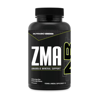NutraBio ZMA Zinc Magnesium Supplements for Men & Women | Sleep, Recovery & Immune Support 90 Count