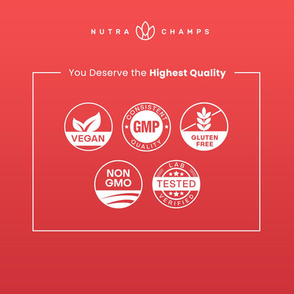 NutraChamps Vitamin B Complex Gummies – B Vitamins for Energy, Focus & Mood