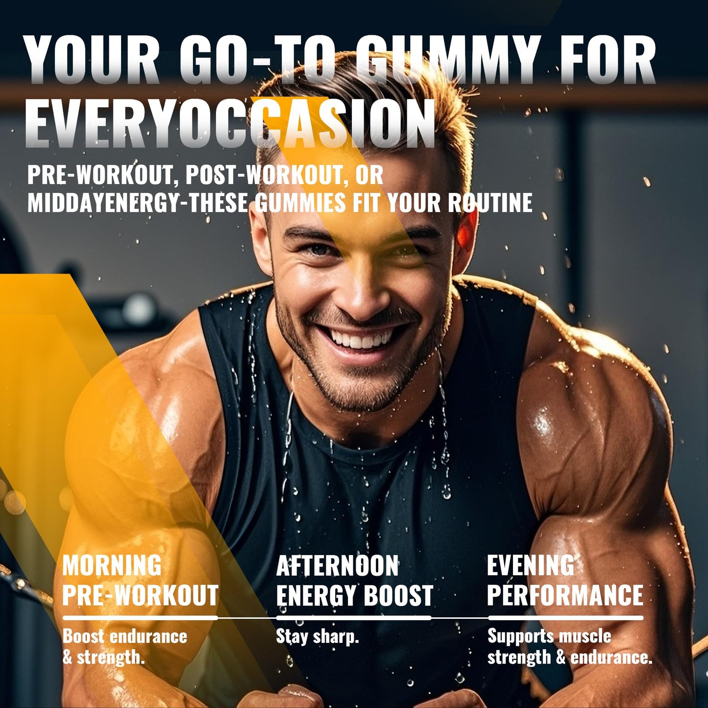 NUTRAGOGO Creatine Monohydrate Gummies for Men & Women - 5g per Serving - Sugar Free, Vegan, Organic Electrolyte Chews, 135 Count