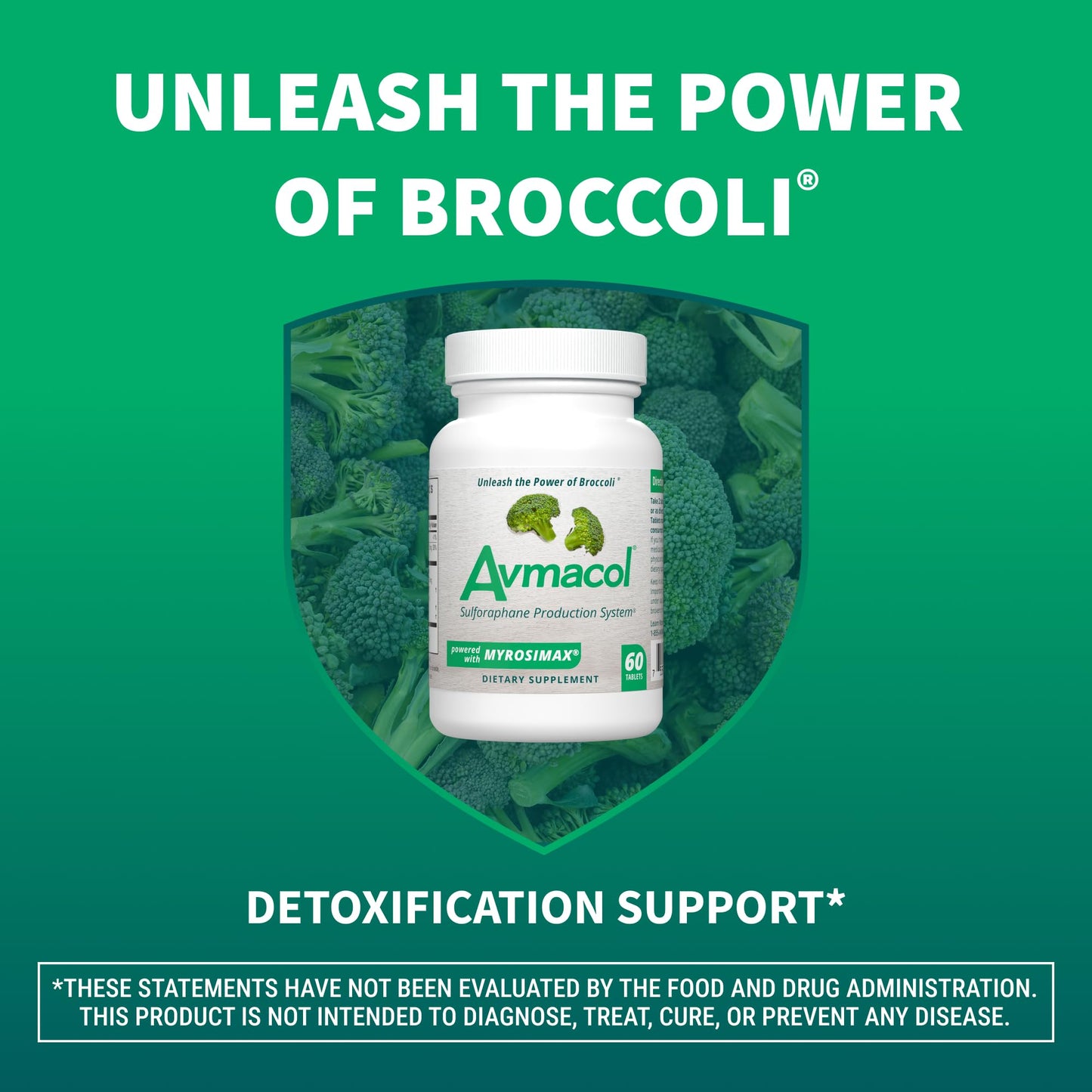 Nutramax Avmacol #1 Researched Sulforaphane Brand | 60 Tablets