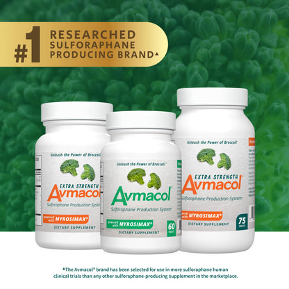 Nutramax Avmacol #1 Researched Sulforaphane Brand | 60 Tablets