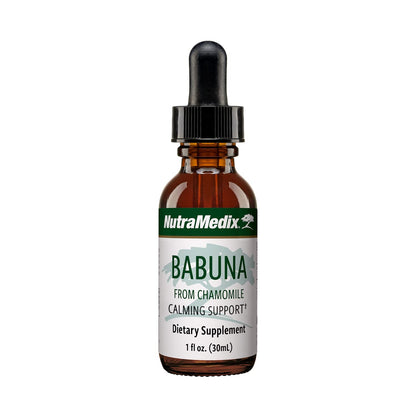 NutraMedix Babuna Calm Drops – Chamomile Extract for Rest & Relaxation (1 oz / 30 ml)