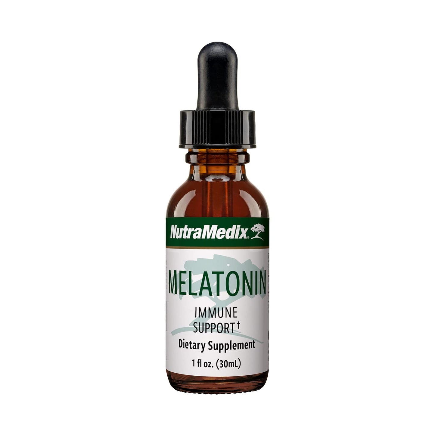 NutraMedix Melatonin Night Time Support Drops for Occasional Sleeplessness – Sleep, Immune & Mood Support (1 oz / 30 ml)