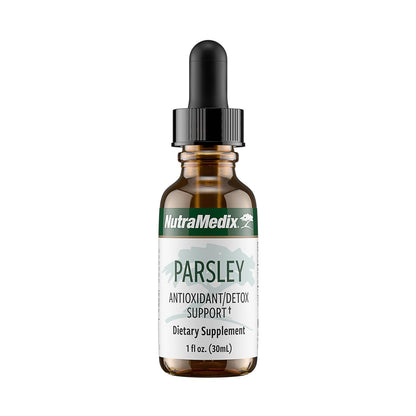 NutraMedix Parsley Herbal Supplement - Detox, Antioxidant & Immune Support (1oz / 30ml)