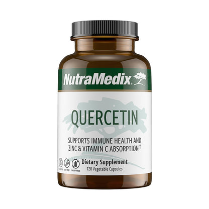 NutraMedix Quercetin 500mg Capsules – Immune Support, Antioxidant & Heart Health