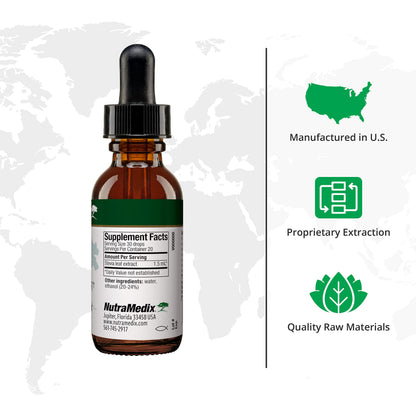 NutraMedix Stevia Drops - Bioavailable Liquid Stevia (1 oz / 30 ml)