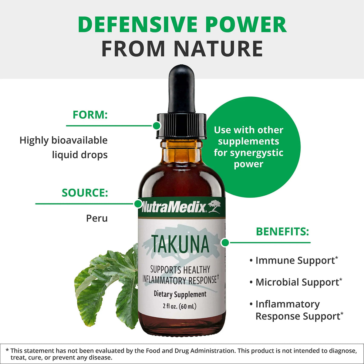 NutraMedix Immune Support Liquid – Takuna Blanca Bark Extract (1oz/30ml) for Women & Men BritishVita | Premium UK Vitamins & Wellness Supplements
