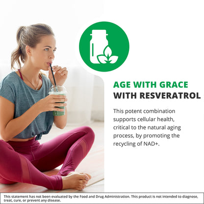 NutraMedix Resveratrol Capsules – Bioavailable Antioxidants from Red Wine Extract & Grape Skins (60 Capsules)