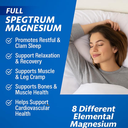 Nutrapure Magnesium Complex 12-in-1 1000mg | 7 Elemental Forms | Vegan Non-GMO