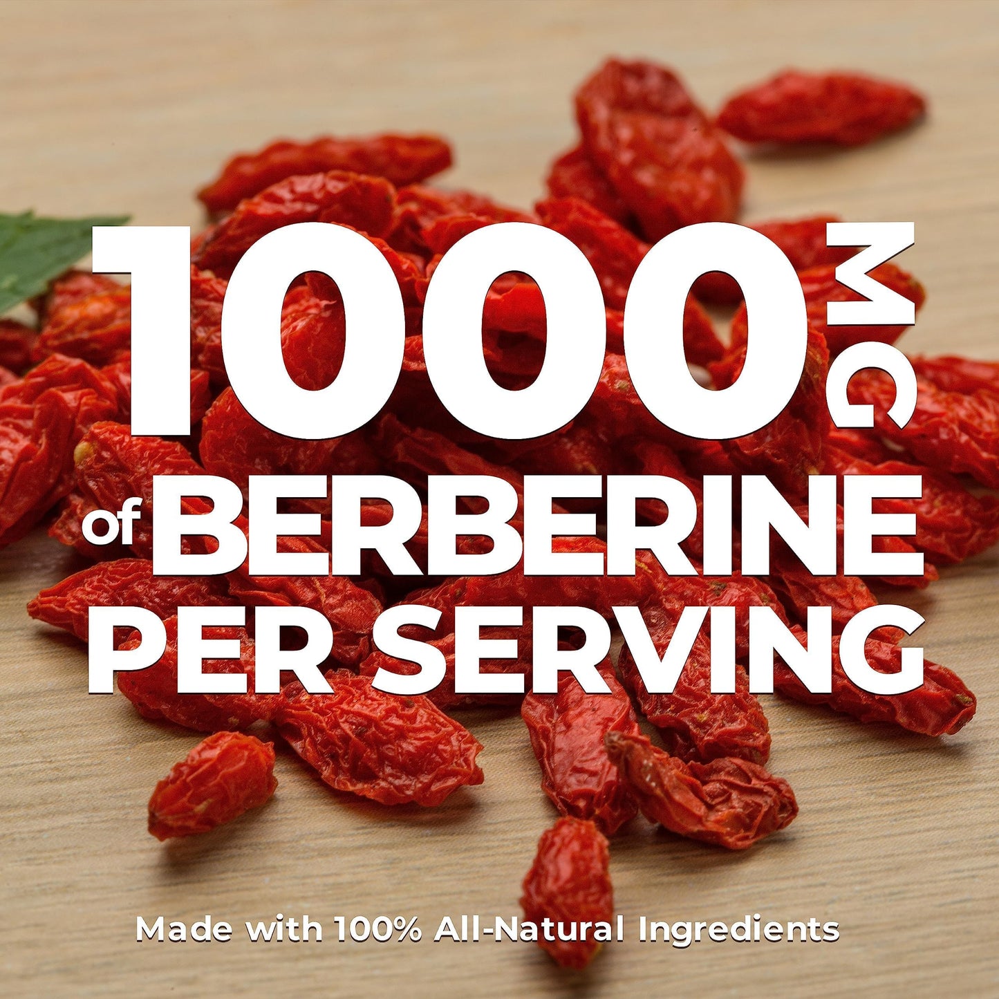 Nutrawave PURE Berberine Max Potency – 1000mg/Serving | Supports Blood Sugar & Metabolism | Vegan