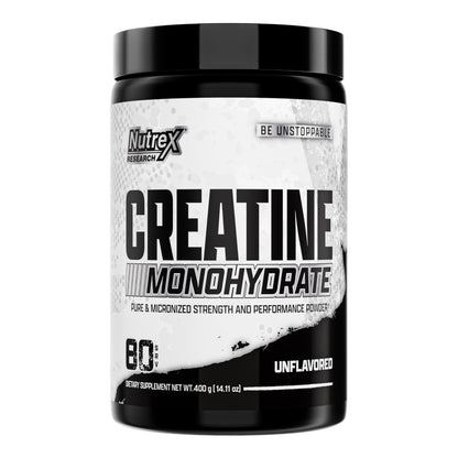 Nutrex Ultra Pure Creatine Monohydrate Powder Unflavored – 5g Micronized, 80 Servings