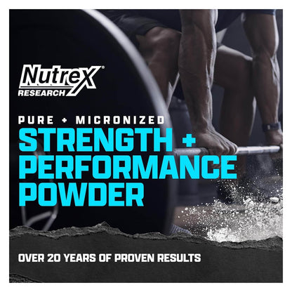Nutrex Micronized Creatine Monohydrate Powder - 1kg (200 Servings) - Unflavored