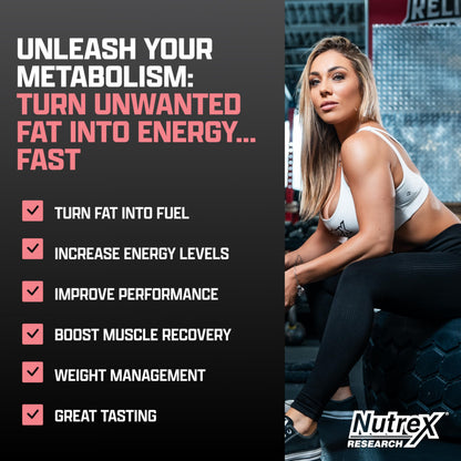 Nutrex Research Liquid Carnitine 3000 – Passionfruit Guava | Premium Liquid L-Carnitine, Stimulant Free