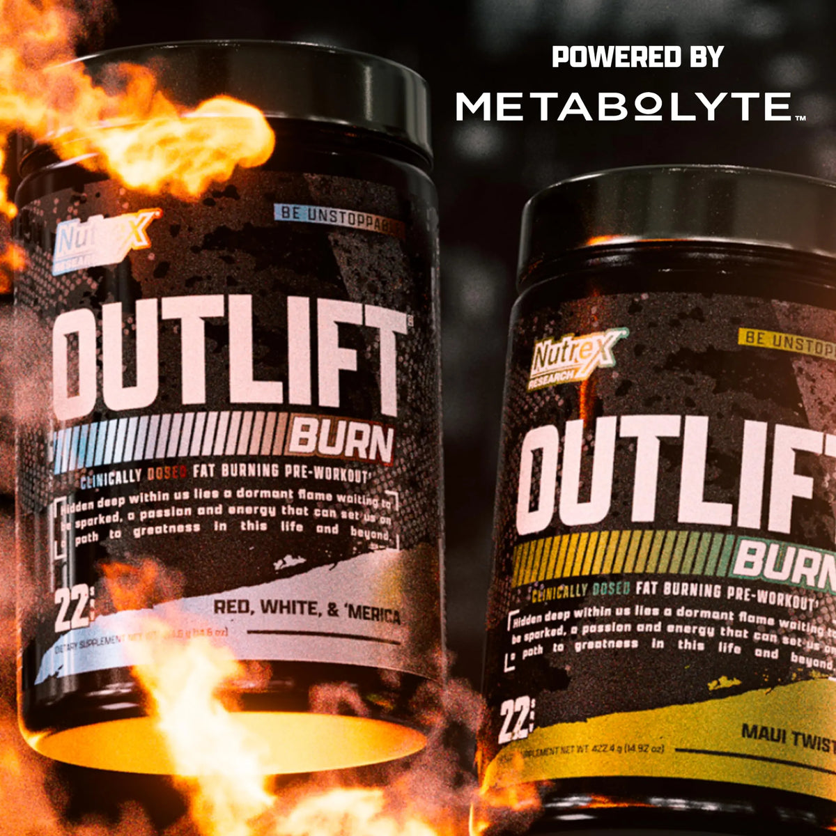 Nutrex Outlift Burn Pre-Workout Maui Twist – 22 Servings | Metabolyte, L-Citrulline & Caffeine BritishVita | Premium UK Vitamins & Wellness Supplements