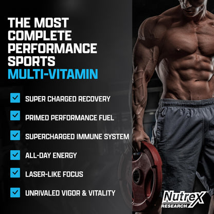 Nutrex Vitadapt Complete Sports Multivitamin for Men - 90 Capsules