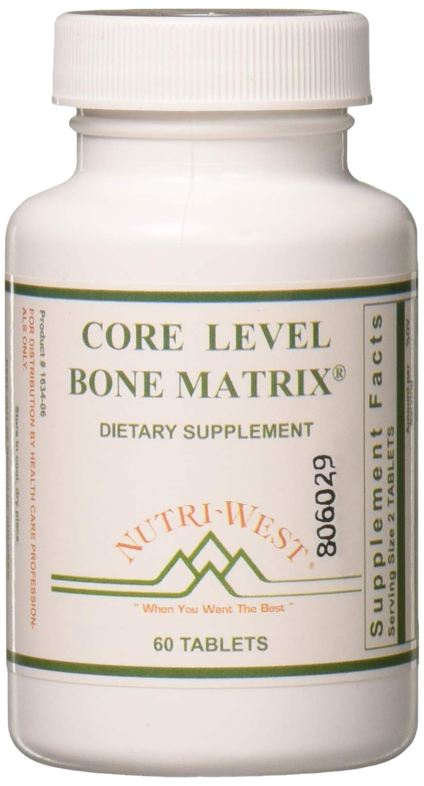 Nutri-West Core Level Bone Matrix 60 Tablets