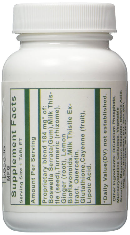 Nutri-West Total Inflam 90 Tablets | Joint Support, Made in USA