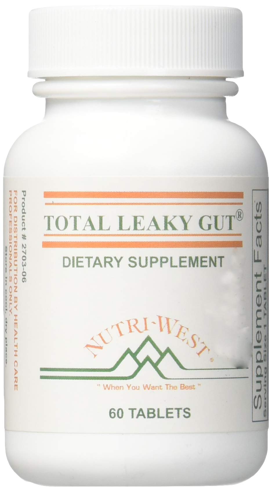 Nutri-West Total Leaky Gut 60 Tablets | Digestive Support