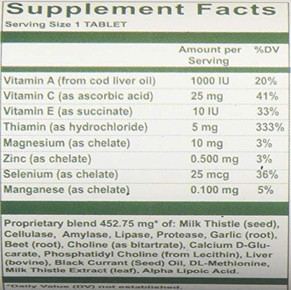 Nutri-West - Total Liver-D-Tox - 60