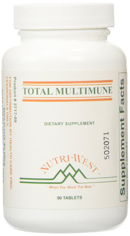 Nutri-West TOTAL MULTIMUNE 90 Tablets | Immune Support Multivitamin
