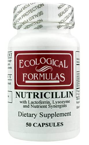 Nutricillin 50 Caps by Ecological Formulas | Health & Beauty