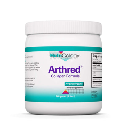 Nutricology Arthred Collagen Powder – Hydrolyzed Bovine Collagen 10.5g (8.5 oz)