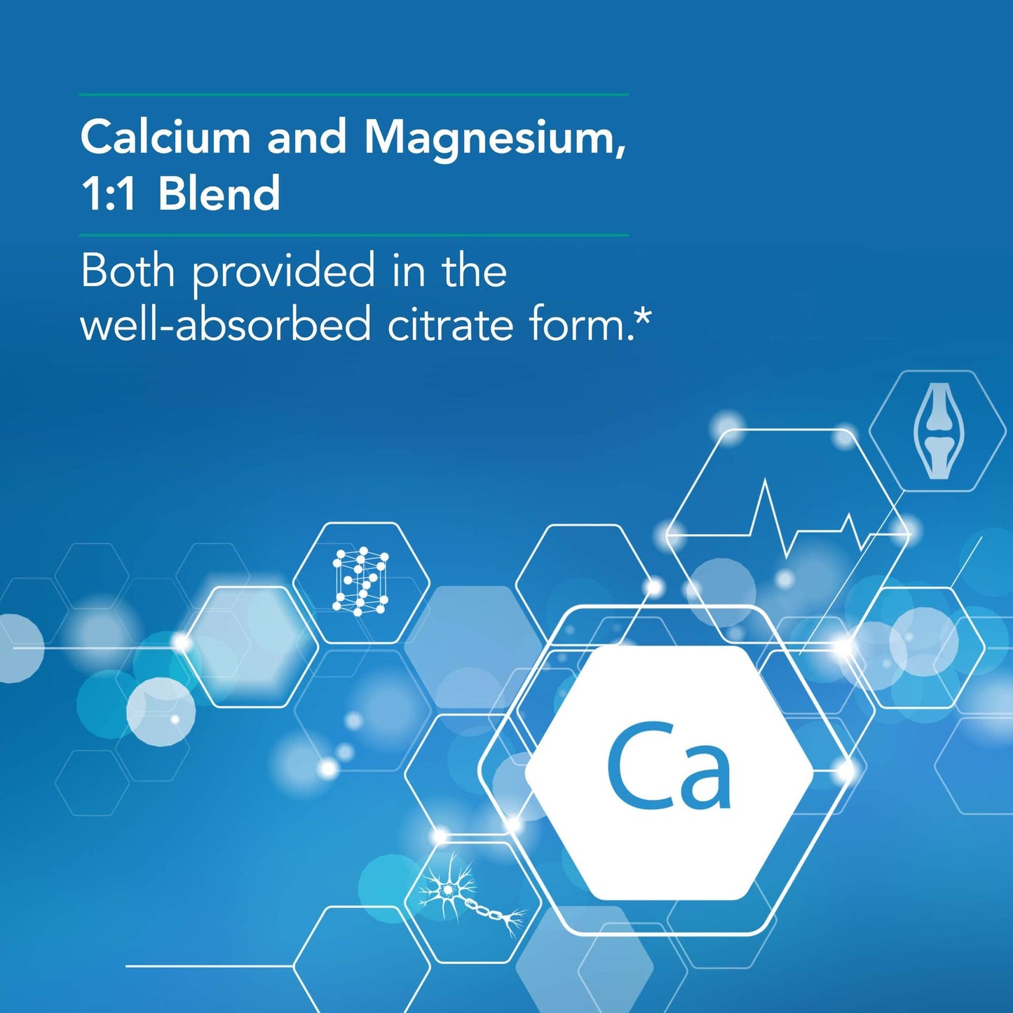 Nutricology Calcium Magnesium Citrate Supplement - Bone Health, Well-Absorbed Calcium Citrate, 100 Count Vegetarian Capsules