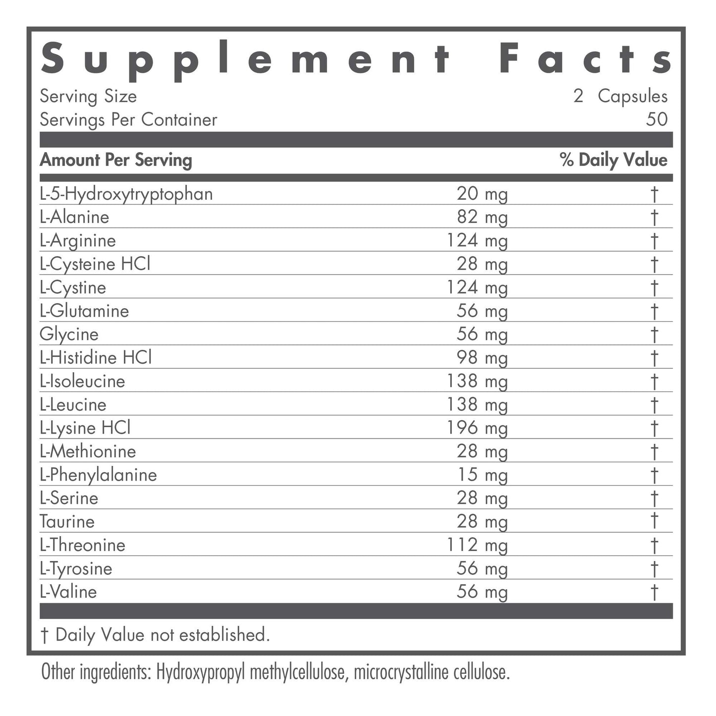 Nutricology Free Aminos – Essential Amino Acids Complex, 100 Count