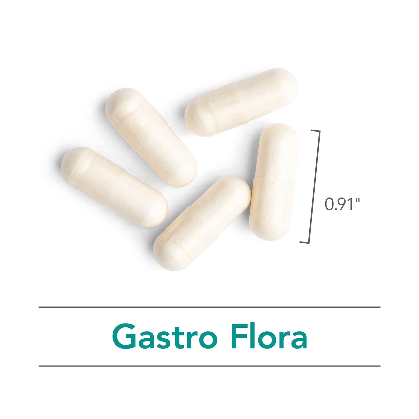 Nutricology Gastro Flora Probiotic - Digestive & Gut Health for Men & Women - 90 Count