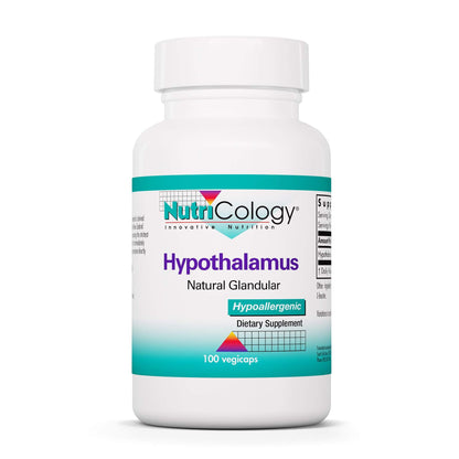 Nutricology Hypothalamus Supplement - Endocrine Support (Adrenal, 500mg) Vegicaps