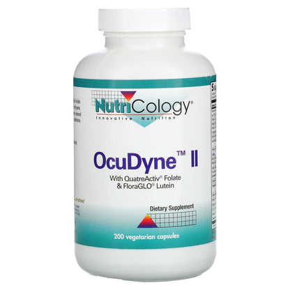 Nutricology Ocudyne II Vegicaps 200-Count | Herbal Multivitamin & Multimineral Formula