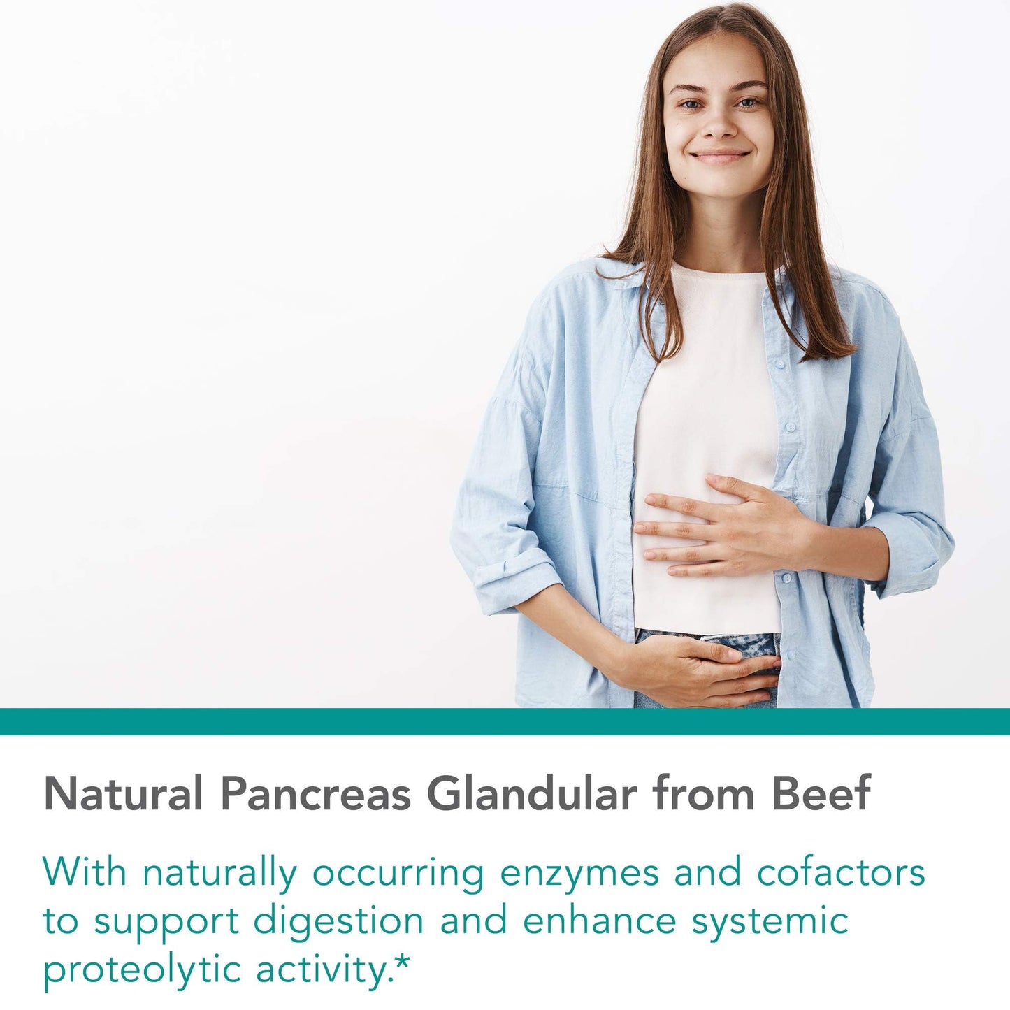 Nutricology Pancreas Lamb Supplement – Pancreatic Enzymes 425mg