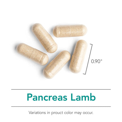 Nutricology Pancreas Lamb Supplement – Pancreatic Enzymes 425mg