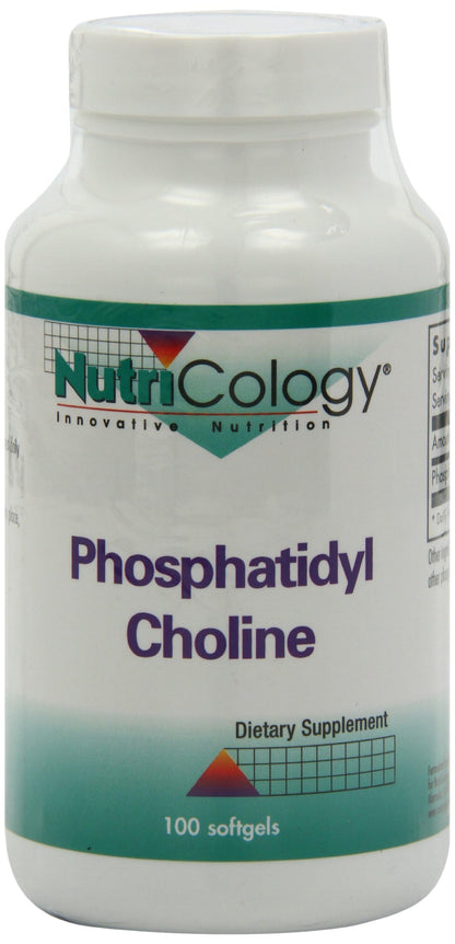 Nutricology Phosphatidylcholine Supplement - Lecithin Softgels 1540mg (100 Count)